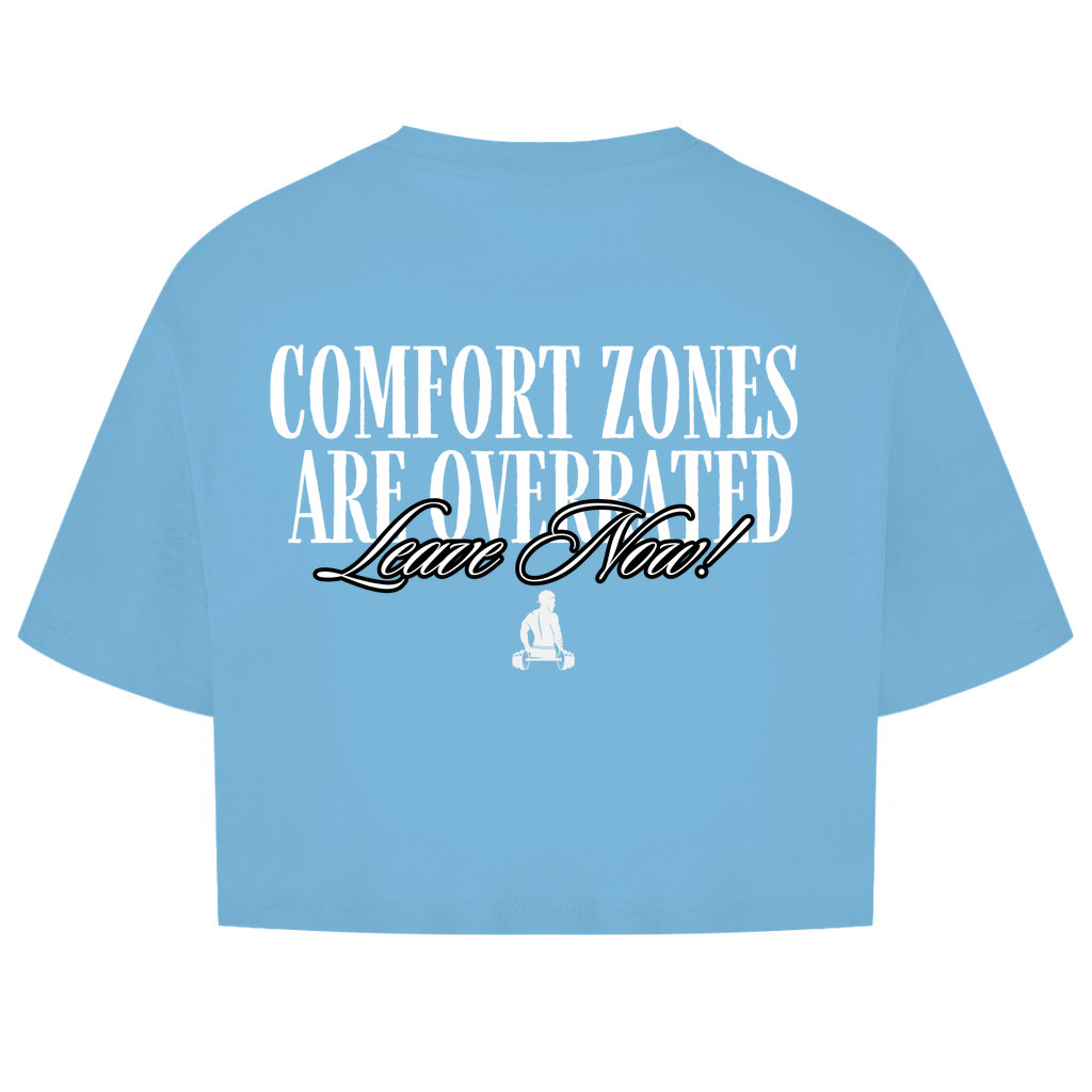 Damen Oversize Crop Top Comfort