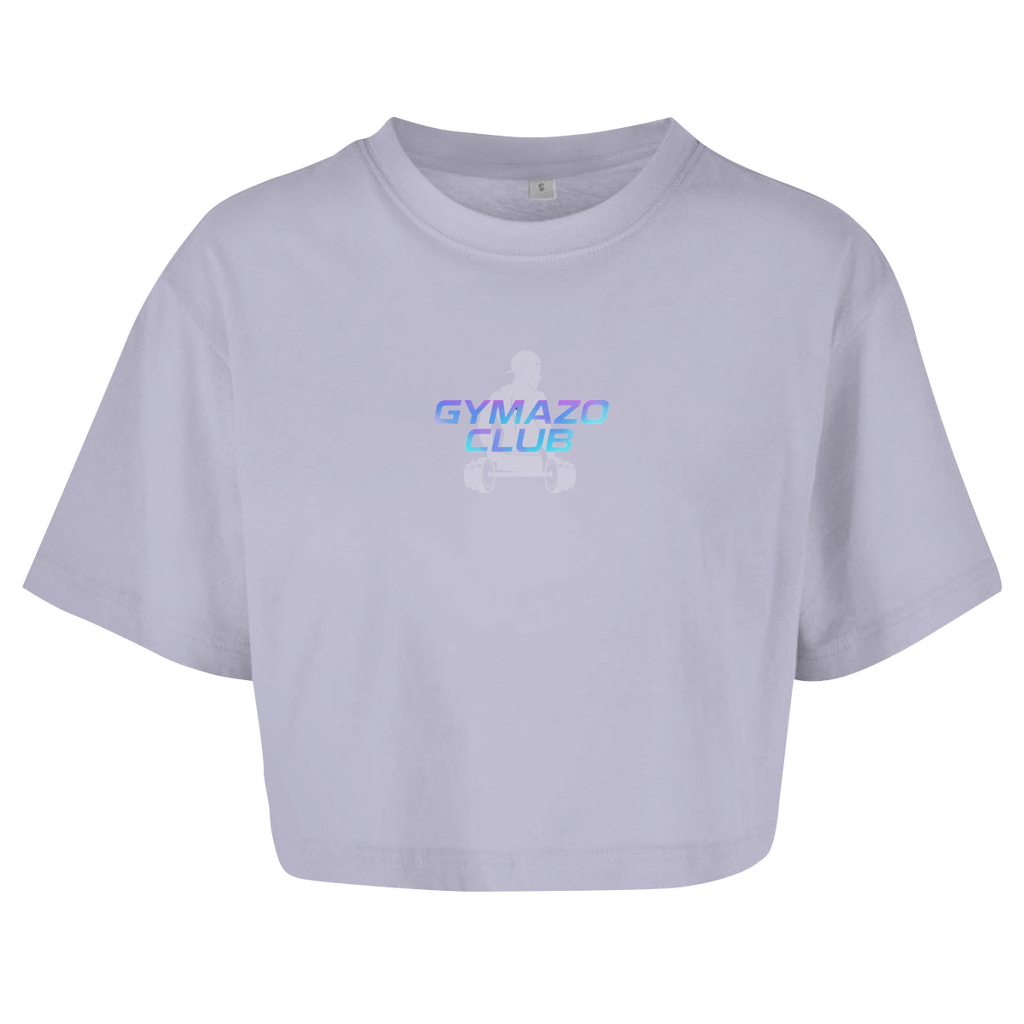 Damen Oversize Crop Top club