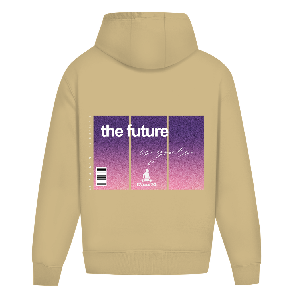 Oversize Hoodie Ohne Kordel Logo