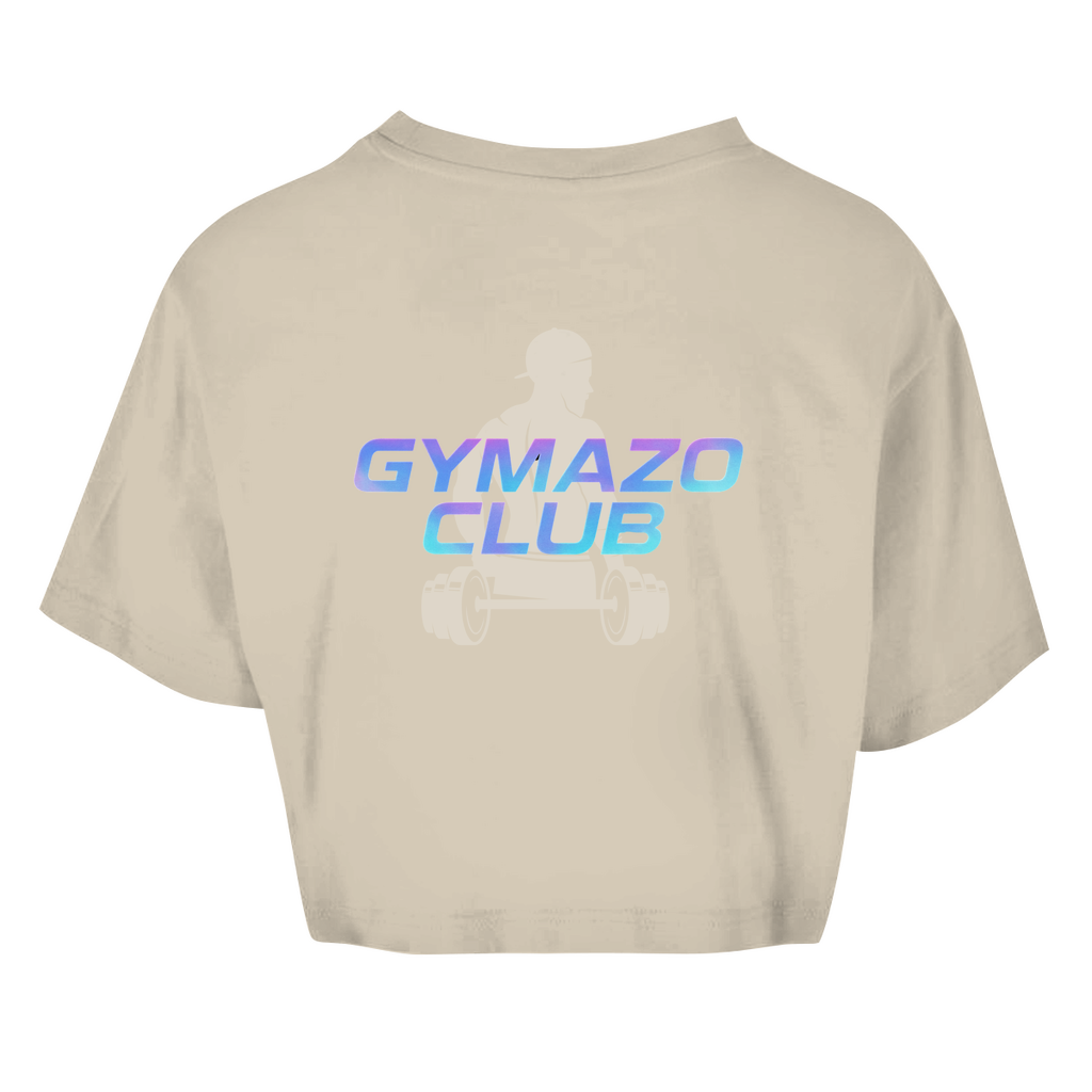 Damen Oversize Crop Top club