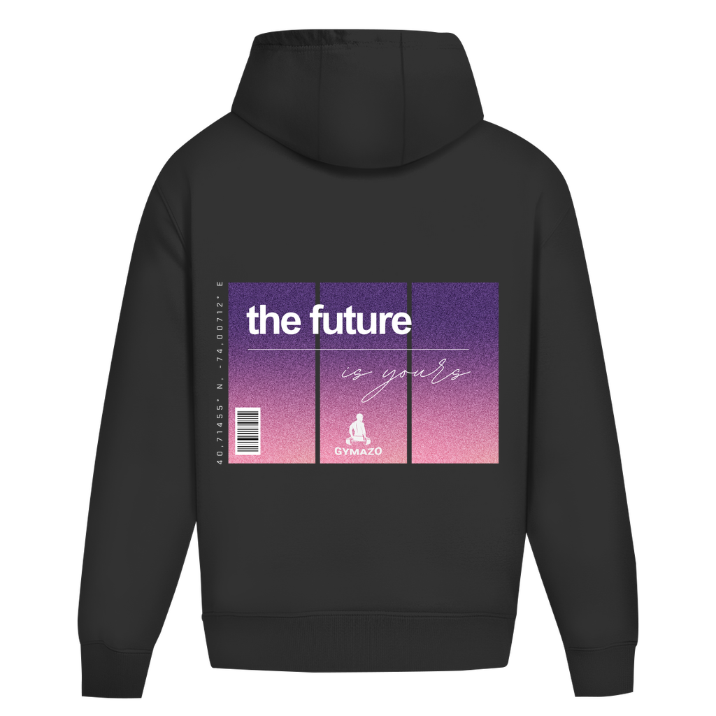 Oversize Hoodie Ohne Kordel Logo