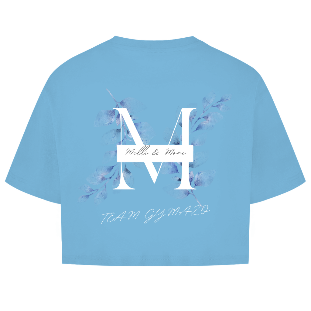 Damen Oversize Crop Top M2