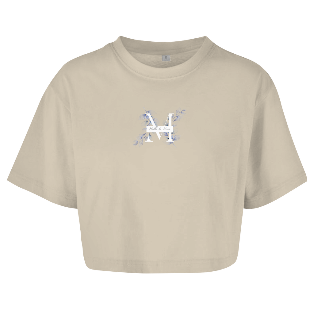 Damen Oversize Crop Top M 1