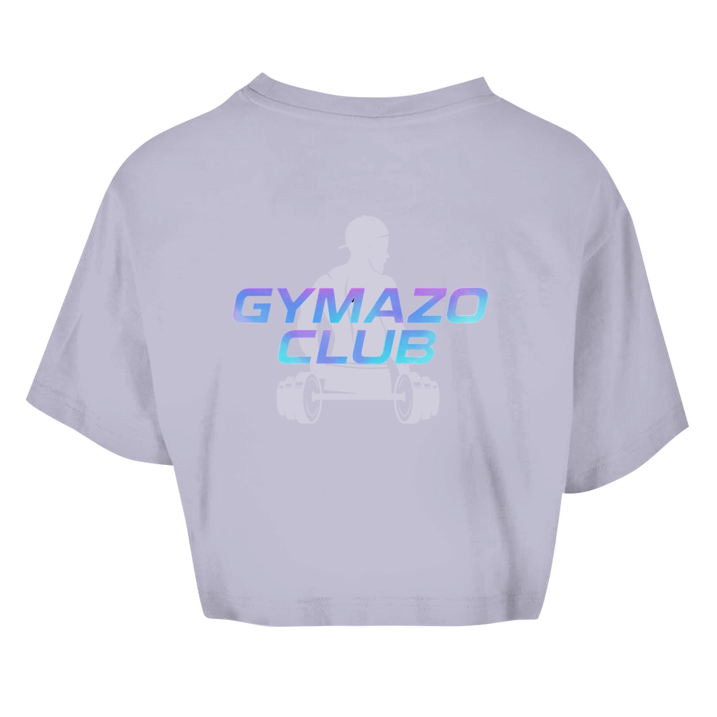 Damen Oversize Crop Top club