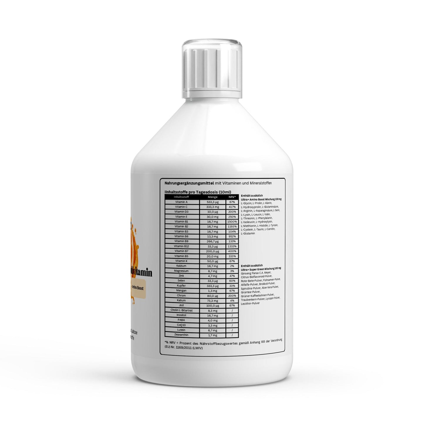 GYMAZO Ultra+ Essentials Multivitamin - 500ml