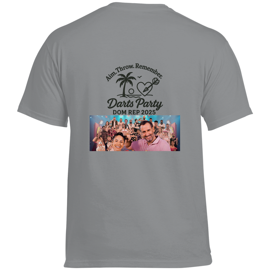 Herren Heavy Cotton T-Shirt Dartsparty