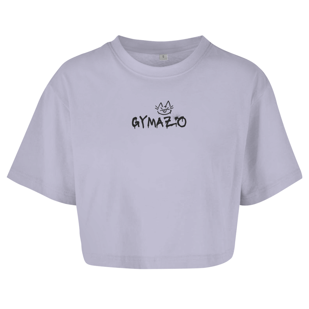 Damen Oversize Crop Top Dreams