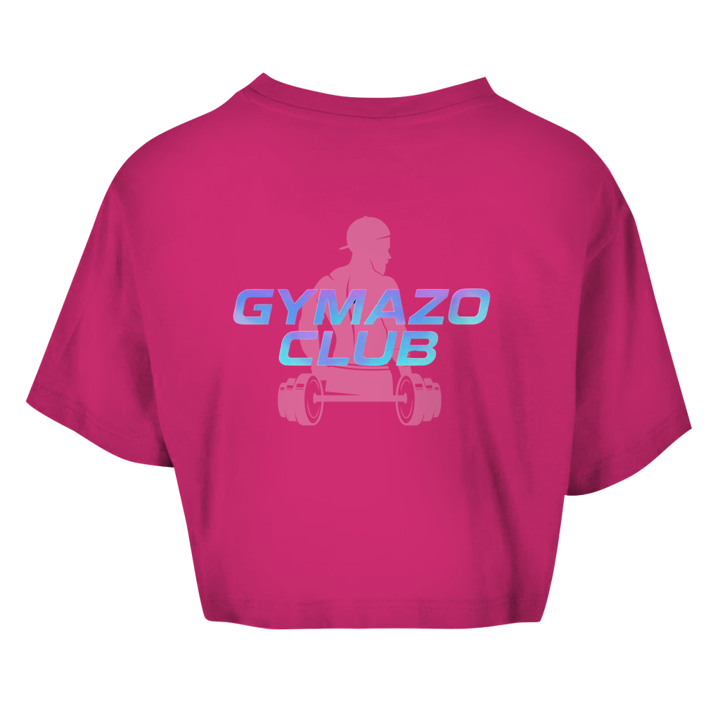 Damen Oversize Crop Top club