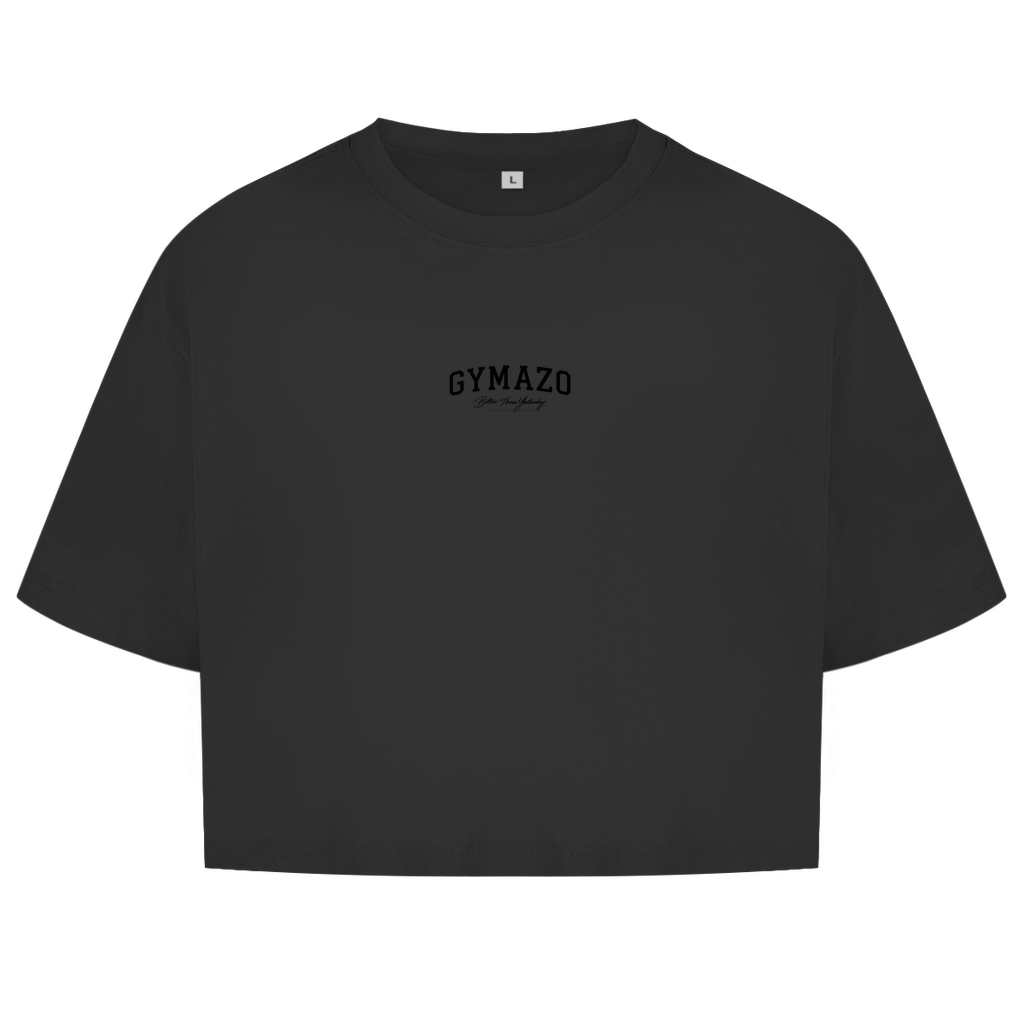 Damen Oversize Crop Top Comfort