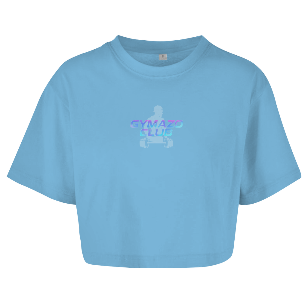 Damen Oversize Crop Top club