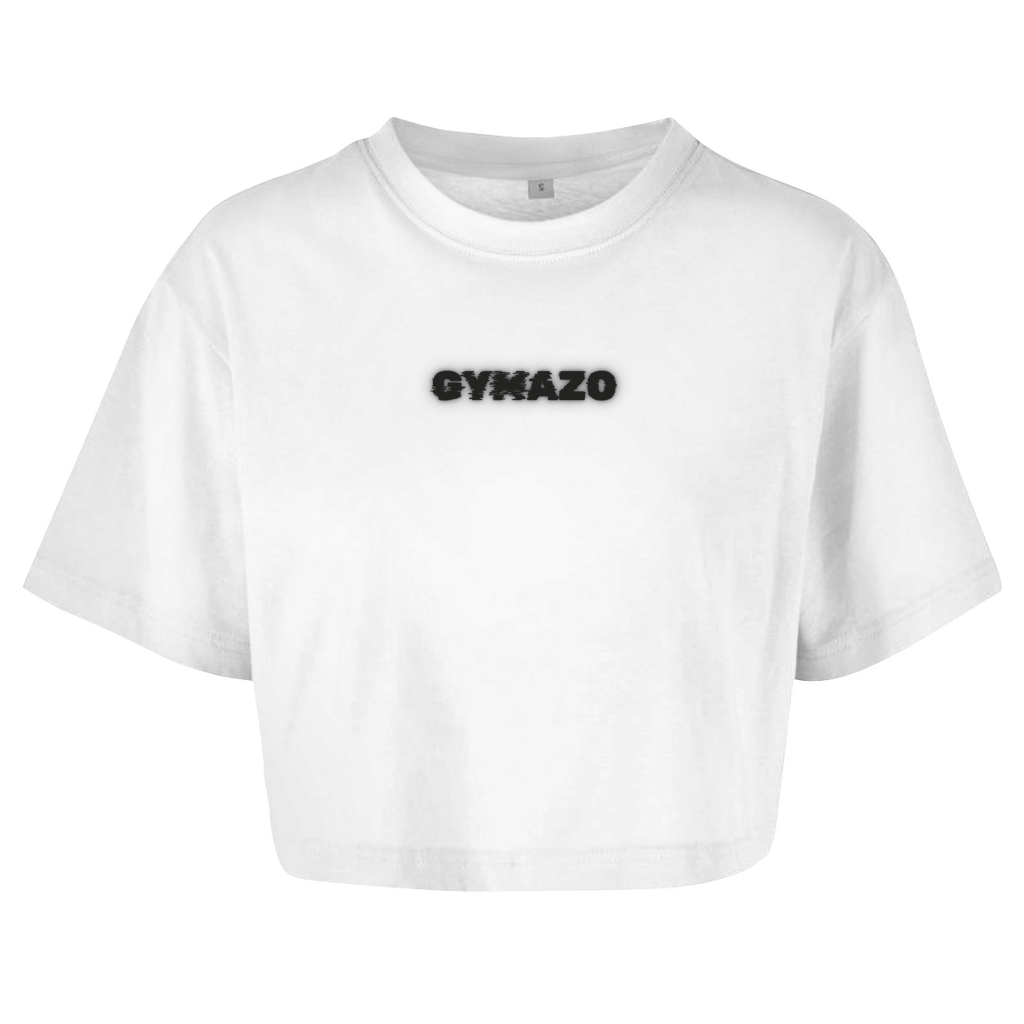 Damen Oversize Crop Top GYMAZO