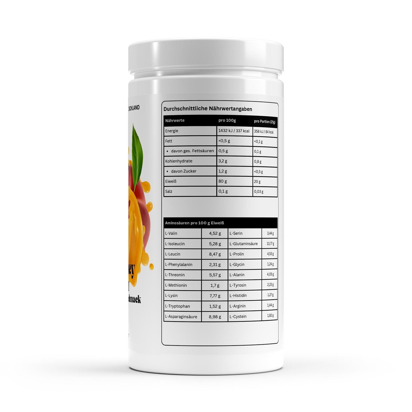 GYMAZO Clear Whey Protein Eistee Pfirsich - 500g