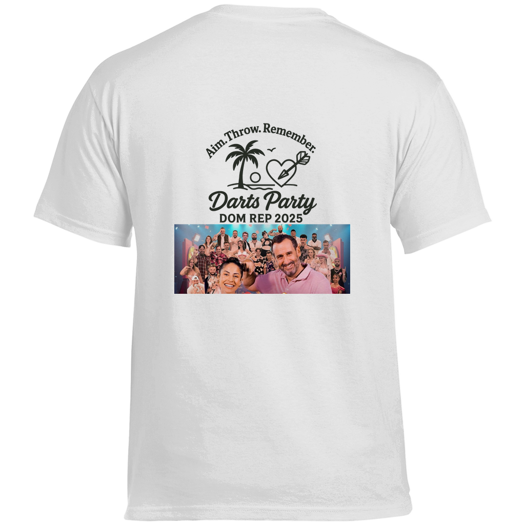 Herren Heavy Cotton T-Shirt Dartsparty