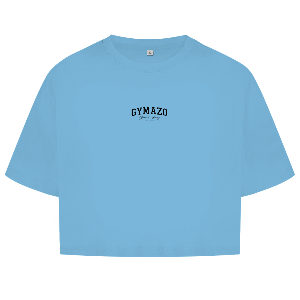 Damen Oversize Crop Top Comfort
