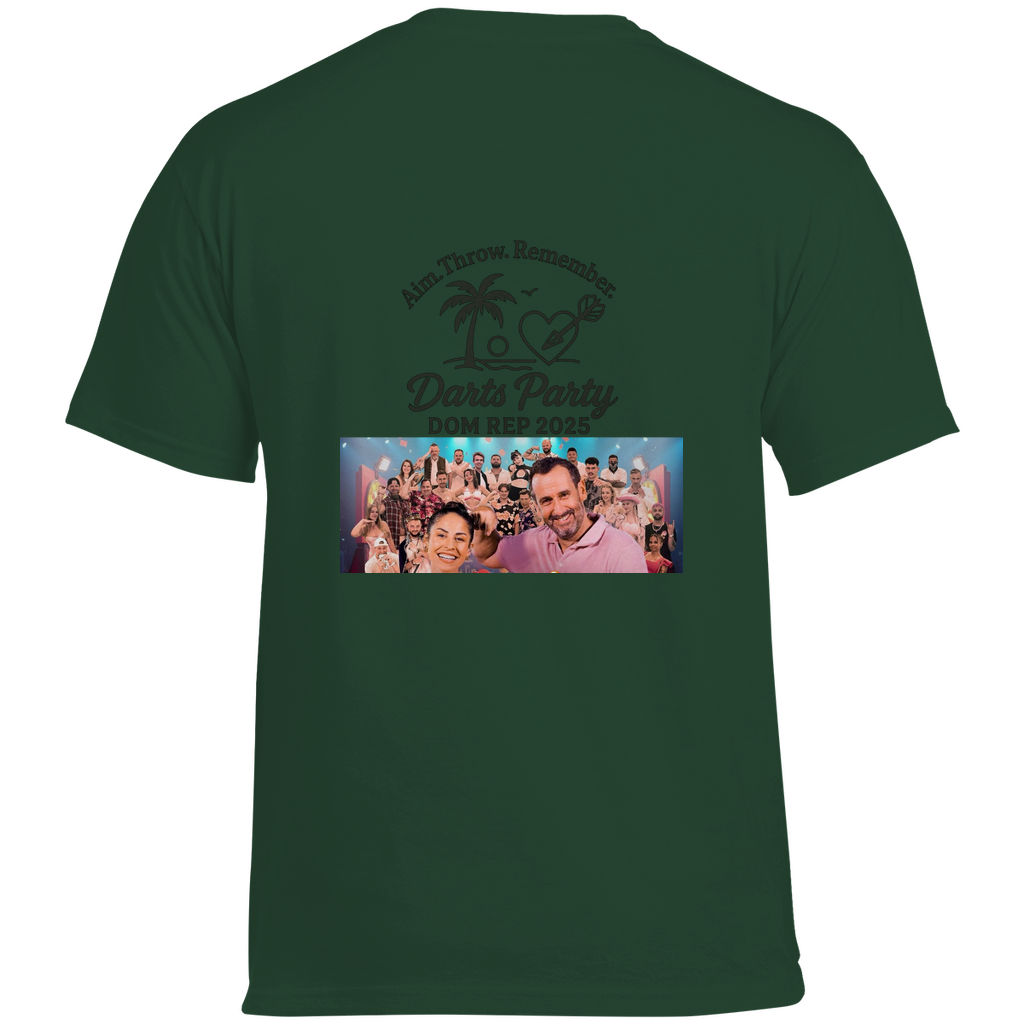 Herren Heavy Cotton T-Shirt Dartsparty