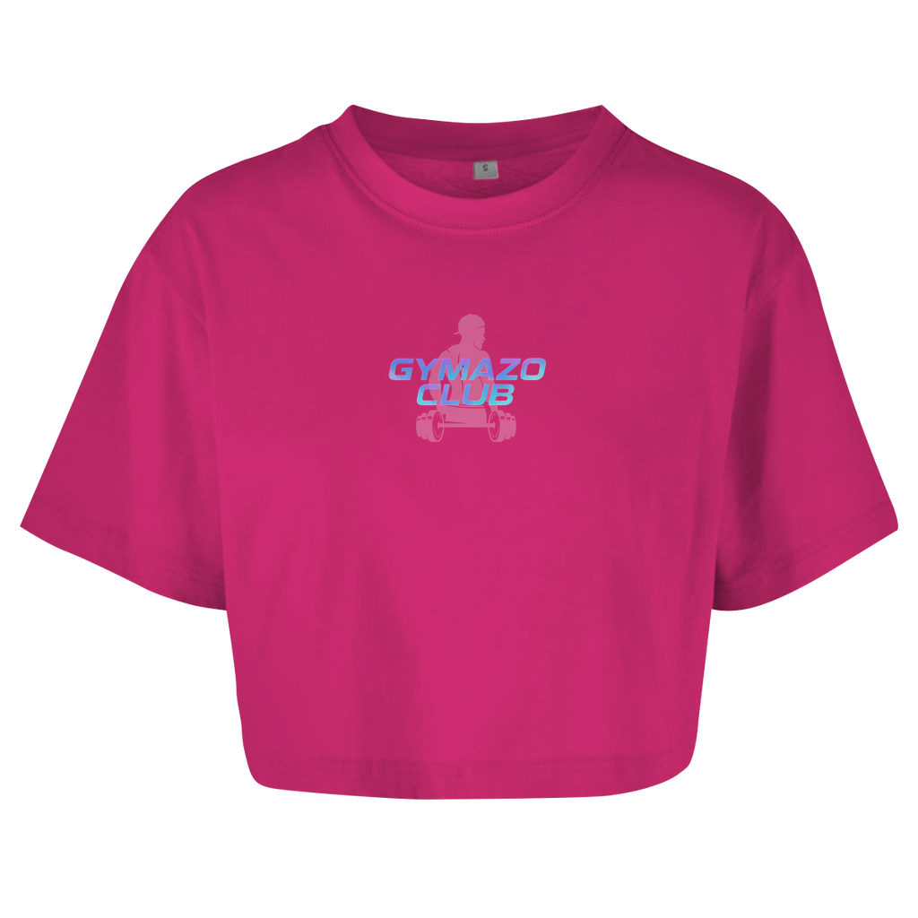 Damen Oversize Crop Top club