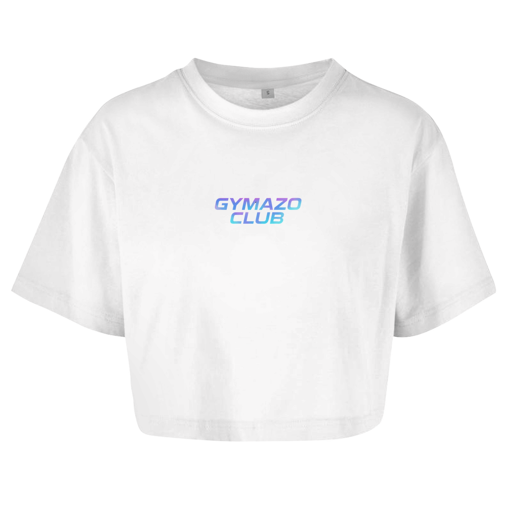 Damen Oversize Crop Top club