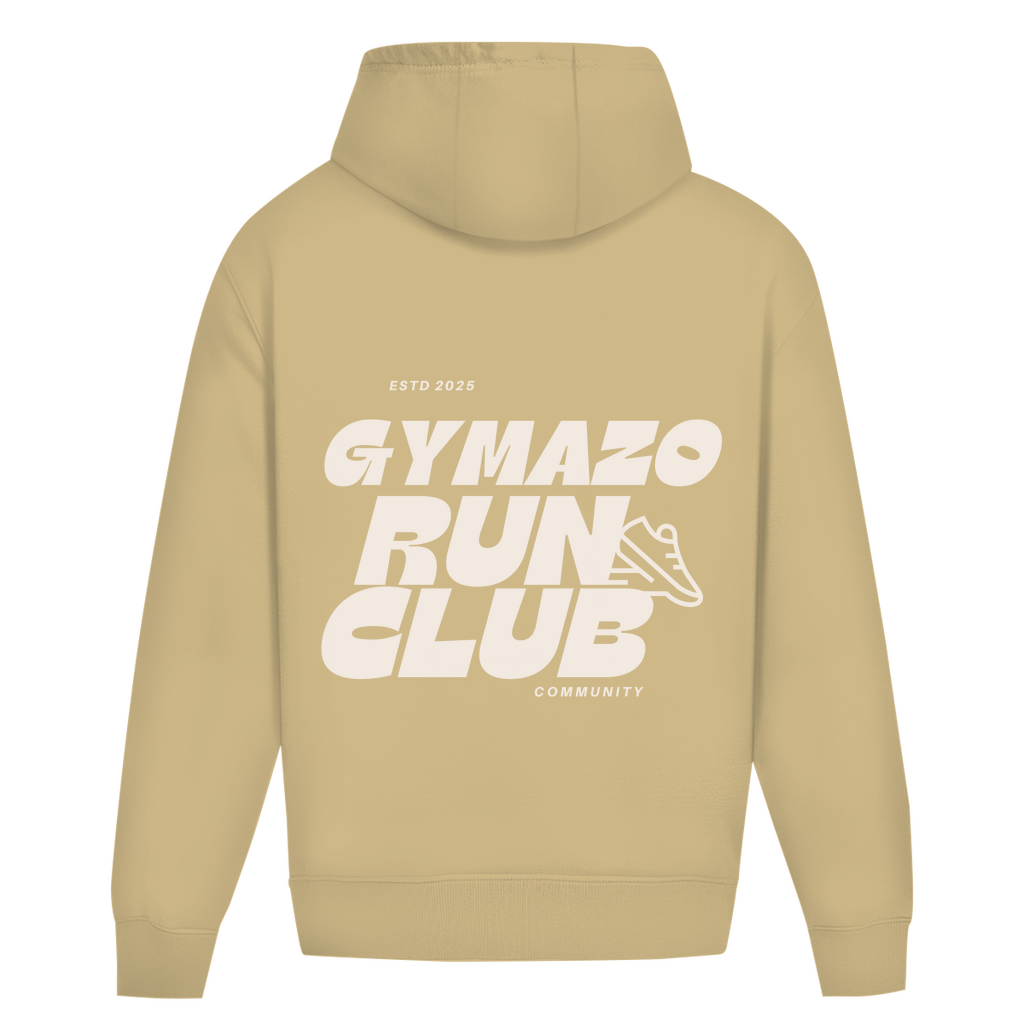 Oversize Hoodie Ohne Kordel Run Club
