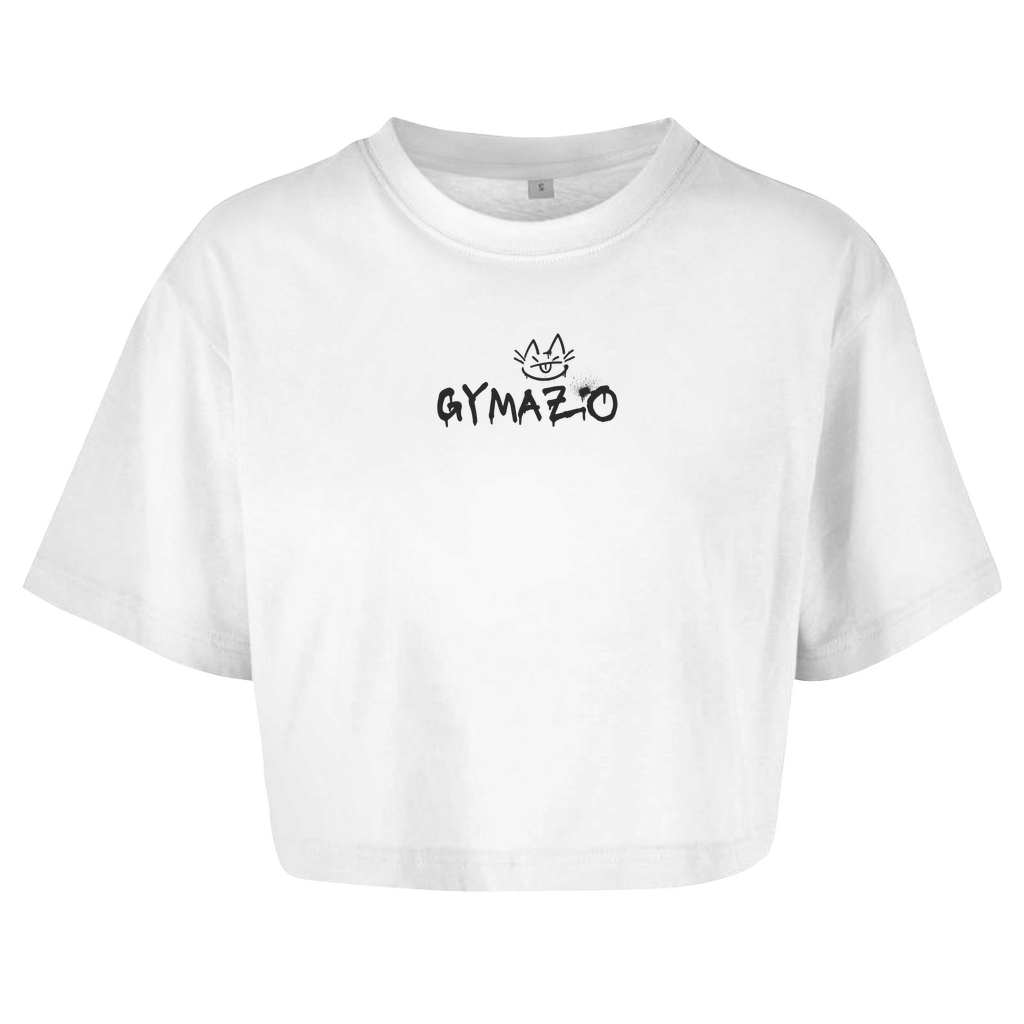 Damen Oversize Crop Top Dreams