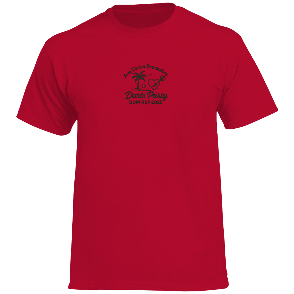 Herren Heavy Cotton T-Shirt Dartsparty