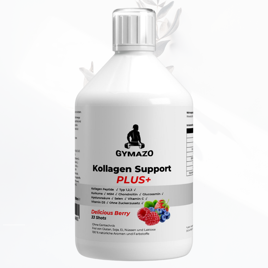 GYMAZO Kollagen Support PLUS+ Shots - Wild Berry - 500ml