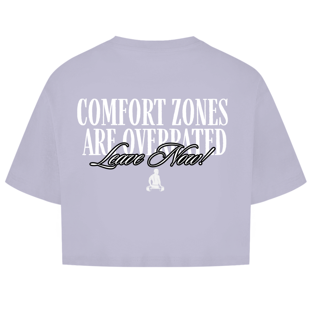 Damen Oversize Crop Top Comfort