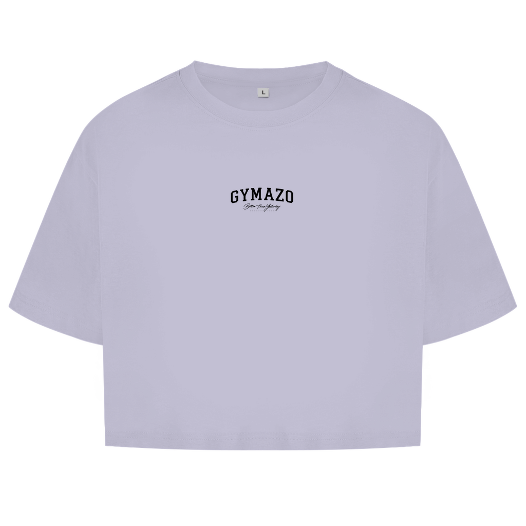 Damen Oversize Crop Top Comfort
