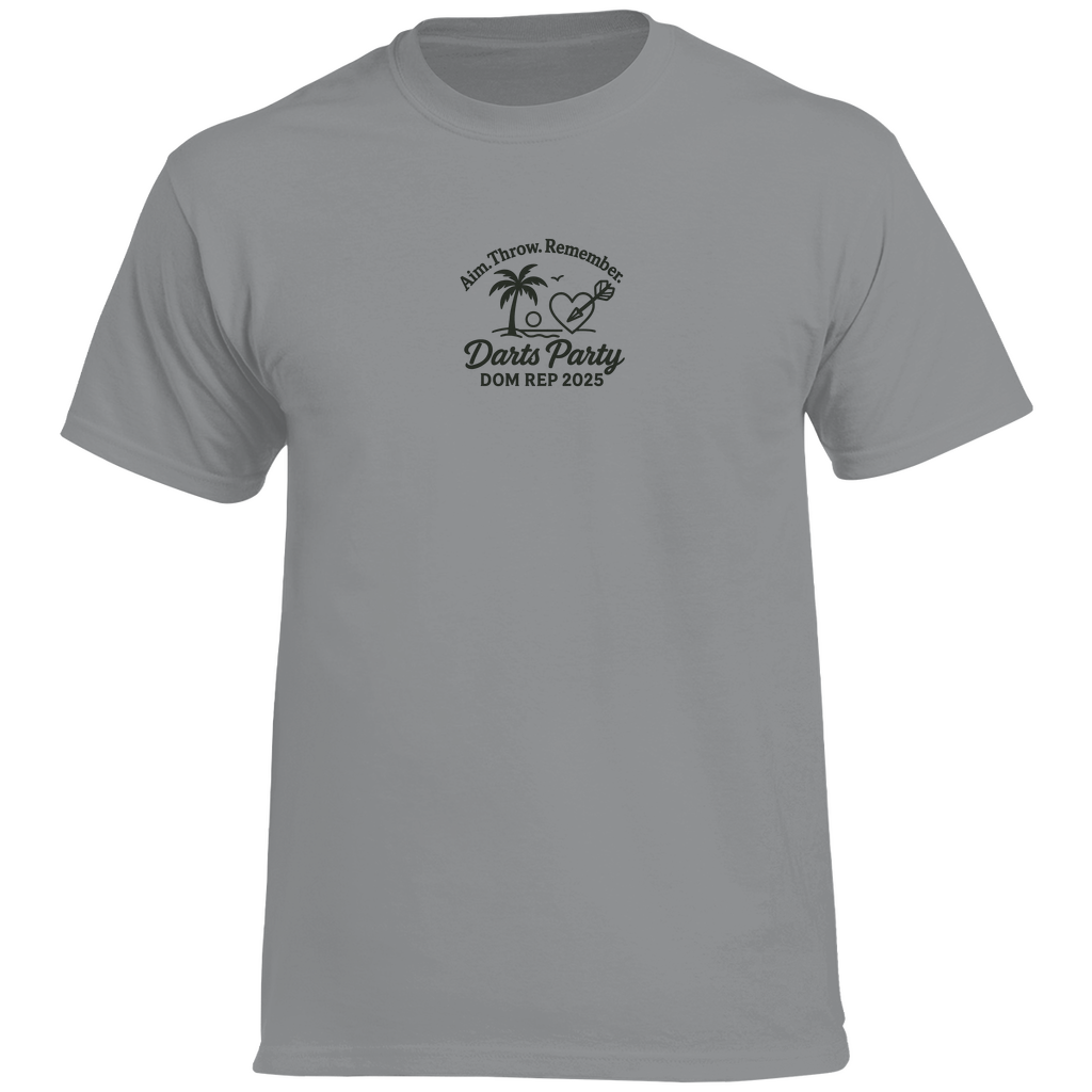 Herren Heavy Cotton T-Shirt Dartsparty