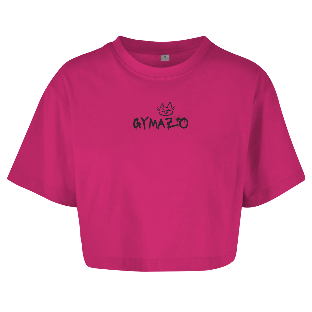 Damen Oversize Crop Top Dreams