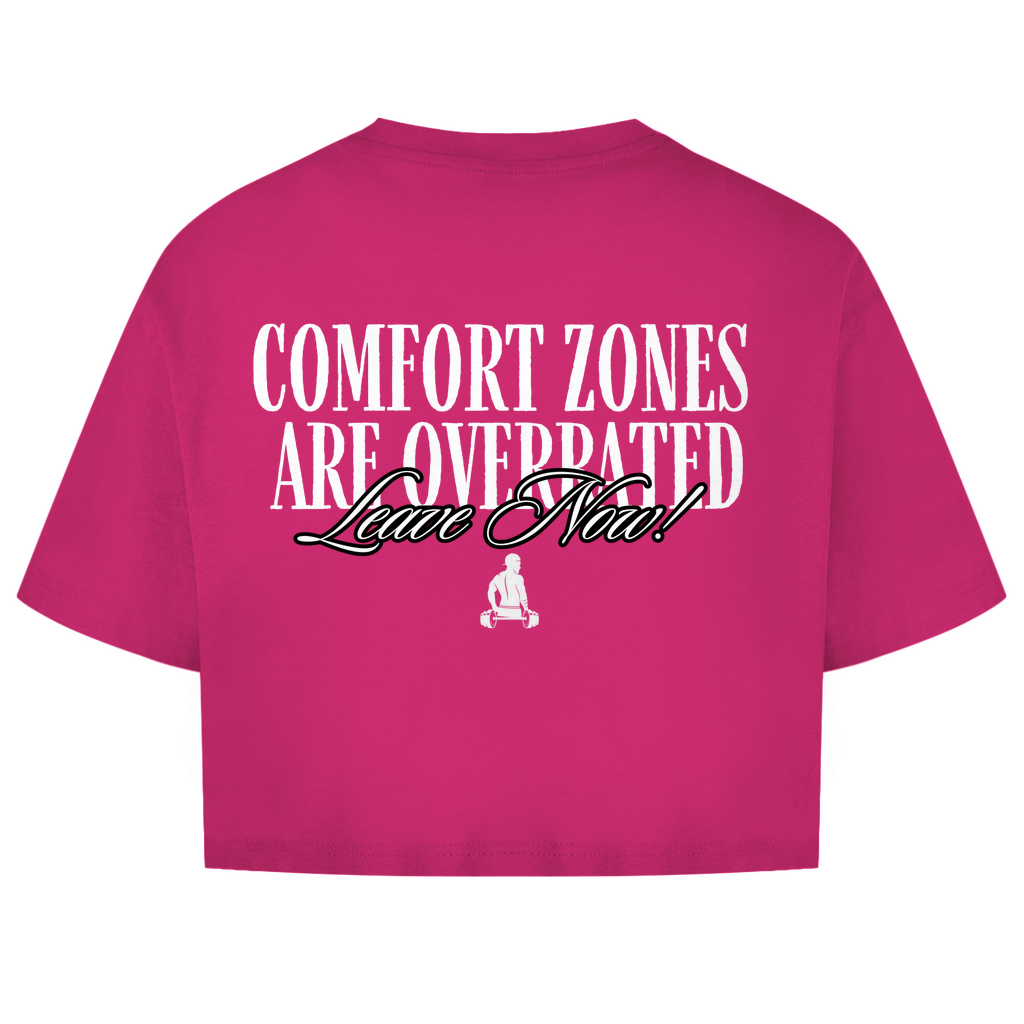 Damen Oversize Crop Top Comfort