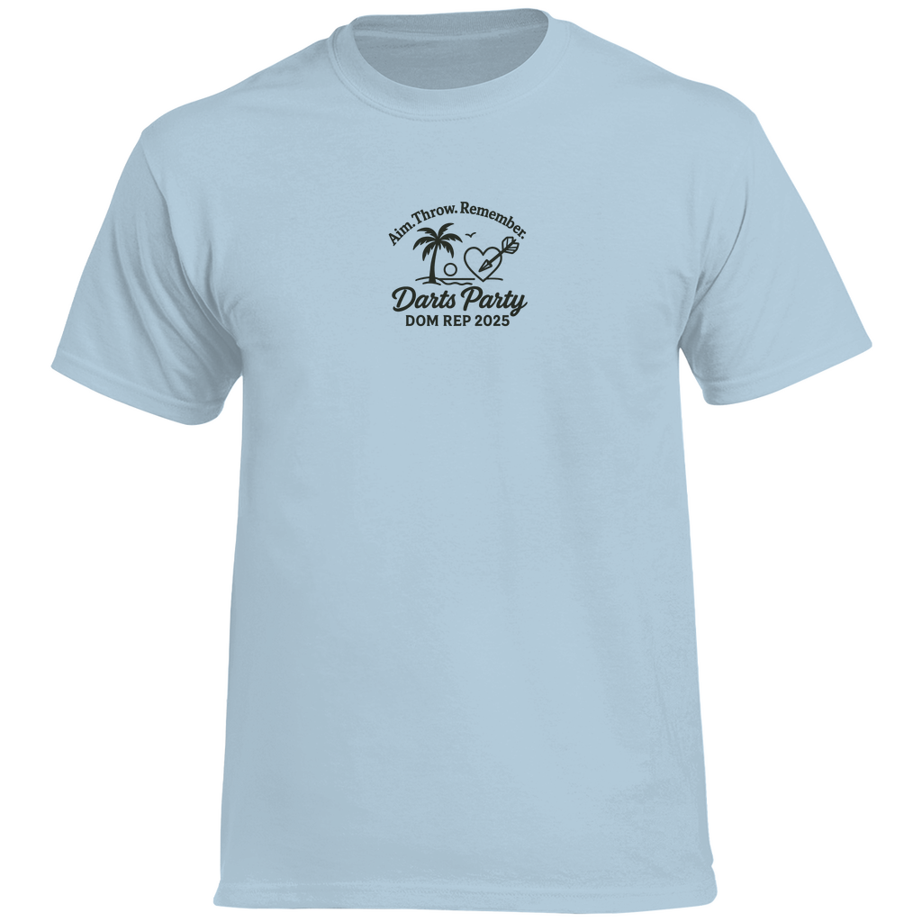 Herren Heavy Cotton T-Shirt Dartsparty