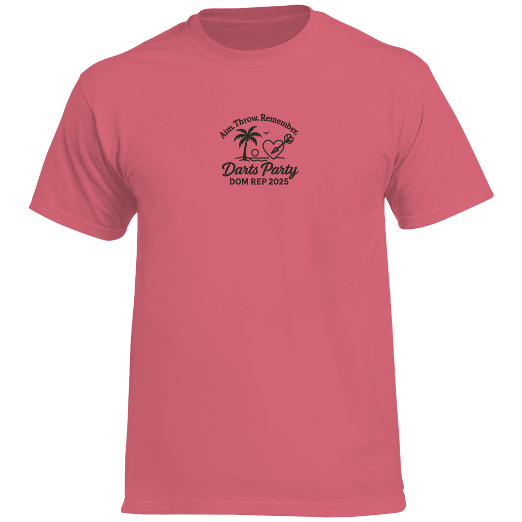 Herren Heavy Cotton T-Shirt Dartsparty