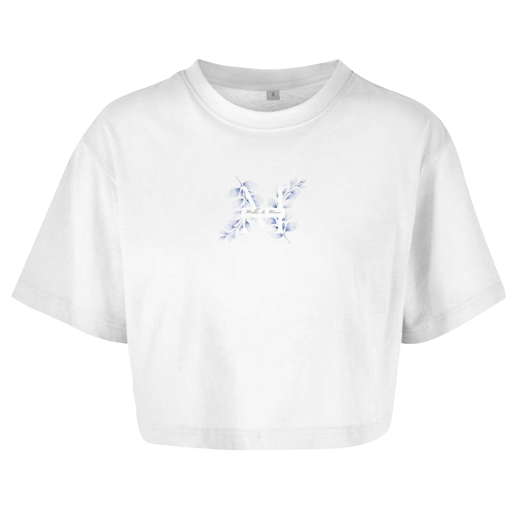 Damen Oversize Crop Top M 1