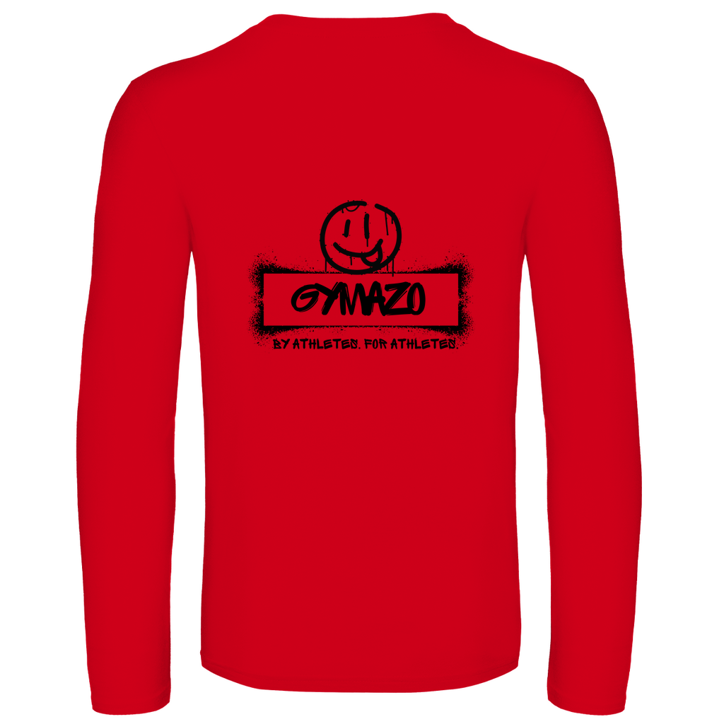 Unisex Langarmshirt Smiley