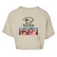 Damen Oversize Crop Top Dartsparty