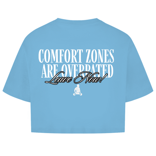 Damen Oversize Crop Top Comfort