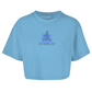 Damen Oversize Crop Top Sunday Running Club
