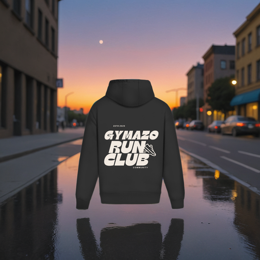 Oversize Hoodie Ohne Kordel Run Club