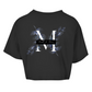 Damen Oversize Crop Top M