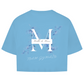 Damen Oversize Crop Top M2
