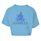 Damen Oversize Crop Top Sunday Running Club