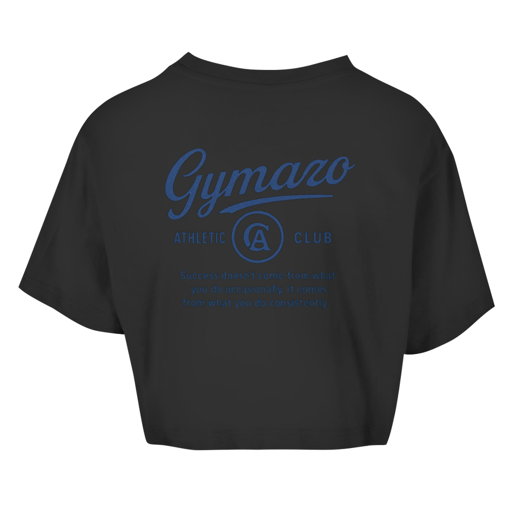 Damen Oversize Crop Top GYMAZO