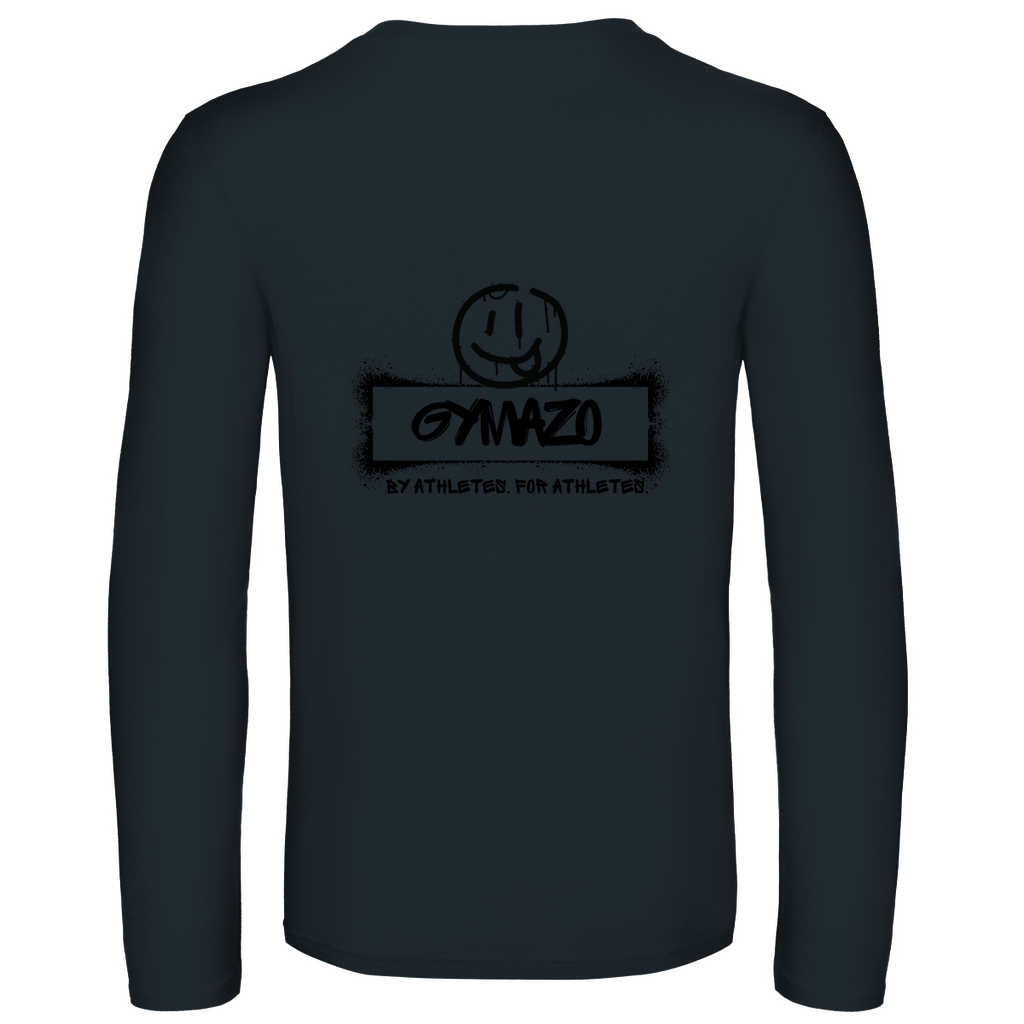 Unisex Langarmshirt Smiley