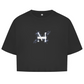 Damen Oversize Crop Top M2
