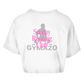 Damen Oversize Crop Top Sunday Running Club