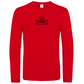 Unisex Langarmshirt Smiley