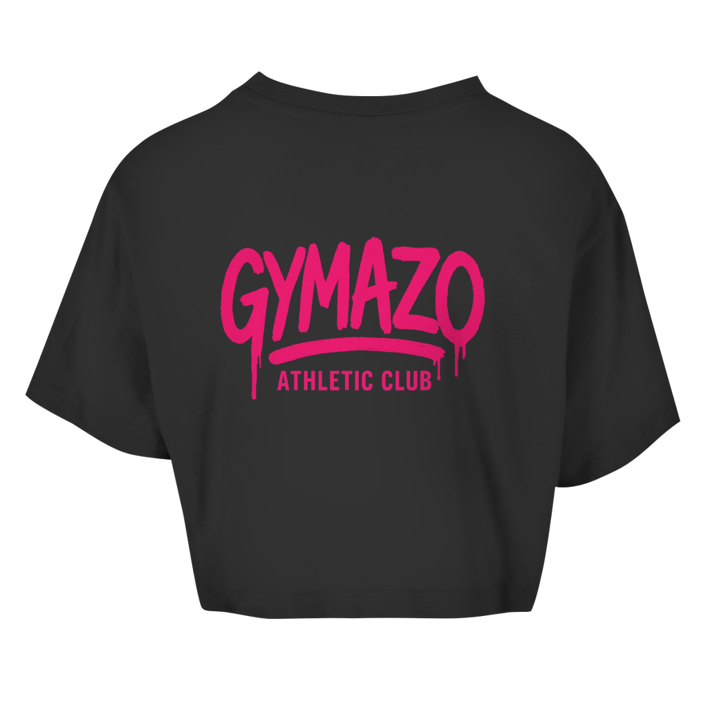Damen Oversize Crop Top gymazo