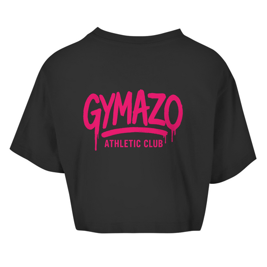 Damen Oversize Crop Top gymazo