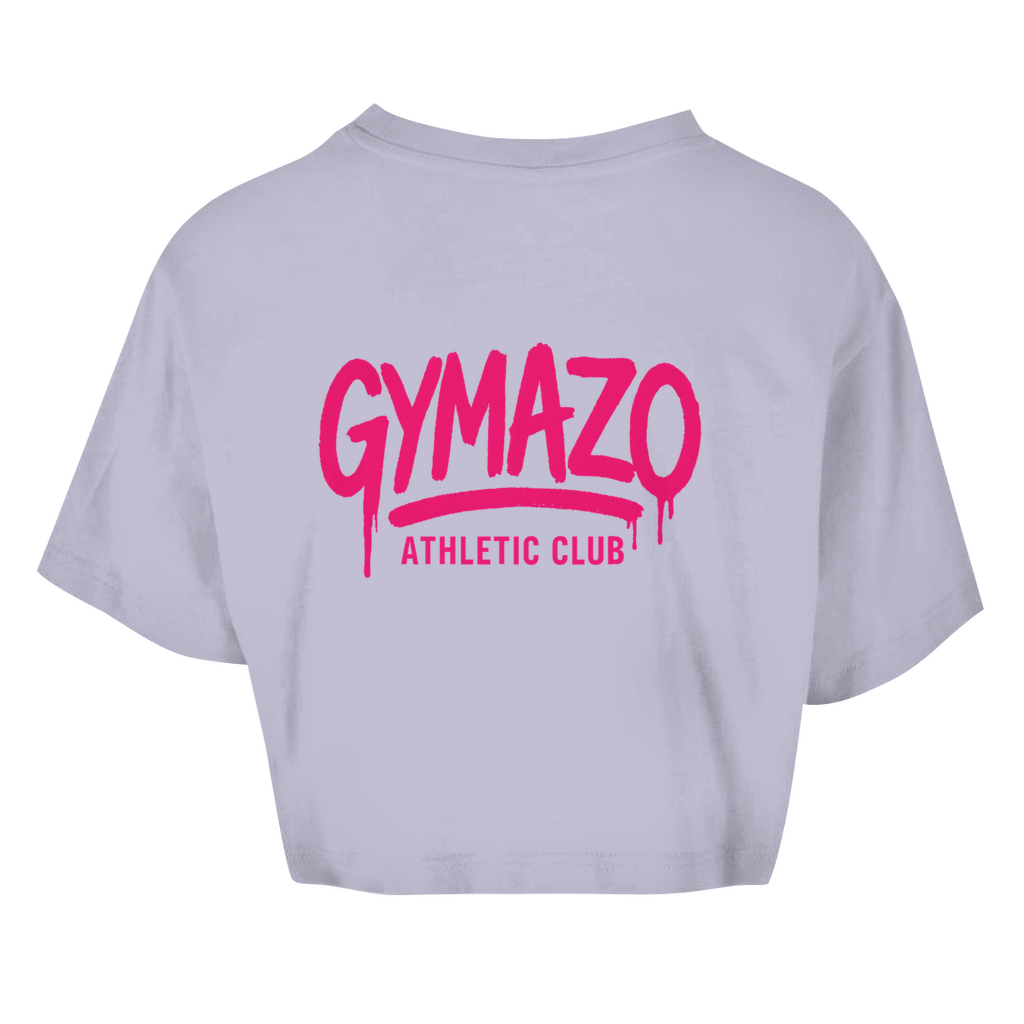Damen Oversize Crop Top gymazo