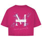 Damen Oversize Crop Top M2